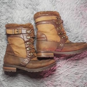 Rock&Candy brown boots Size 6.5 Womens
